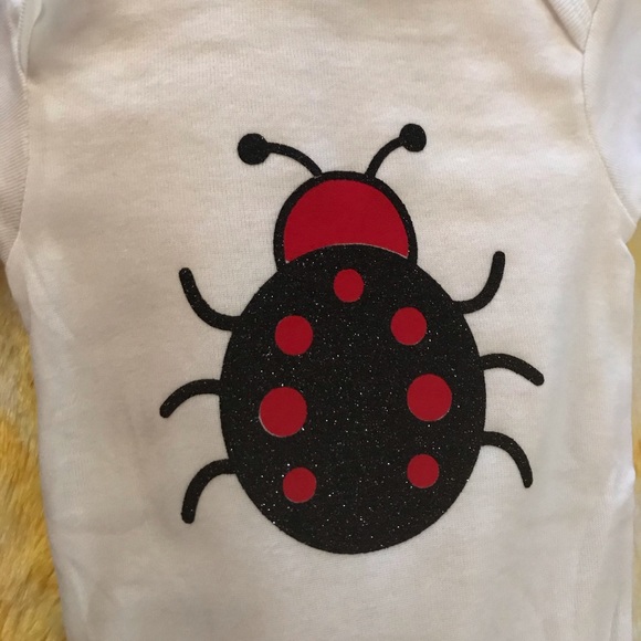 Ladybug Graphic Bodysuit - Picture 4 of 7